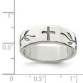 thumbnail image 3 of Sterling Silver Cross Design Ring, 3 of 6