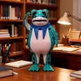 thumbnail image 3 of Statue Figurine Mignonne de Salut Ornement de Bureau Collectionneurs, 3 of 6
