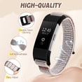thumbnail image 3 of Vodtian Sports Nylon Band for Charge 2, Solo Loop Stitched Nylon Replacement Strap, Skin-Friendly Soft Wristband for Charge 2 Men Women, 3 of 8