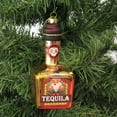 thumbnail image 3 of Holiday Ornament Tequila Bottle Glass Christmas Drink Santa 3602738, 3 of 3