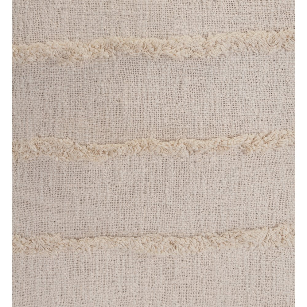 LR Home Rory Cotton Pillow Set of 4 in Beige, 20" x 20"