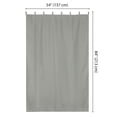 thumbnail image 6 of Yescom 54"x84" Outdoor Curtain Panel Drape UV30+ Patio Pergola Garden Pavilion 6 Pack, 6 of 9