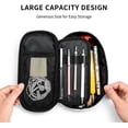 thumbnail image 4 of Guitar Bass Music Musical Instrument Print Pencil Case Large Capacity Pen Pouch for interlayer Adults Cosmetic Bag Supplies ﻿, 4 of 7
