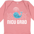 thumbnail image 4 of Inktastic NICU Grad Baby Whale Boys or Girls Long Sleeve Baby Bodysuit, 4 of 5