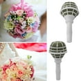 thumbnail image 6 of 2Pcs Wedding Bouquet Holder, Handle Floral Foam Holder, Wedding Bridal Bouquet Holder, Bride Flower Bouquet for Wedding, Gardening Supplies, Floral Arrangements, 6 of 8