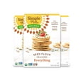 thumbnail image 6 of Simple Mills Organic Seed Crackers, Original - Gluten Free, Vegan, Healthy Snacks, Paleo Friendly, 4.25 Ounce (Pack of 1), 6 of 8