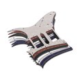 thumbnail image 3 of Golpeador de instrumentos Irfora Guitarra eléctrica HSH Pickguard PVC Pick Guard Scratch para Ibanez g250 reemplazo de guitarra White Pearl 3 Ply Irfora Golpeador de instrumentos, 3 of 7