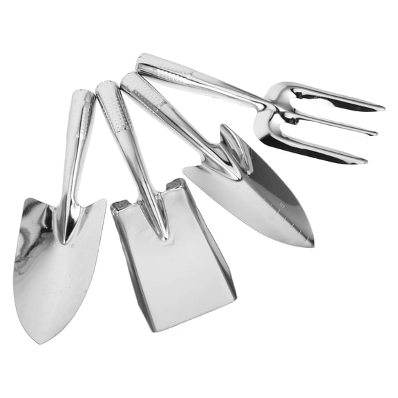 WHAMVOX Gardening Tool Set 4Pcs for Planting and Weeding 10.6*3.3*0.8in