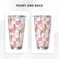 thumbnail image 3 of Gaeub Tropical Corals Seahorse Print 20-Ounce Stainless Steel Car Cup,Tumblers Cups with Lids and Straw,Coffee Cups for Adults Kids Home Car Office School Travel Party-Without Straw, 3 of 8