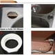 thumbnail image 3 of Garbage Disposal Air Switch Button Plug For Massage Chair/spa 220v 5--20 (pa), 3 of 5