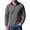 01 Dark Gray, variant on Awdenio Men Clothing Quarter Pullover Sweaters Casual Stand Collar Sweatshirt Long Sleeve, Business Dress