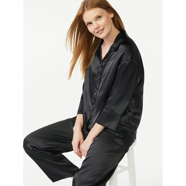Joyspun Women s Satin Pajama Sleep Set 2 Piece Sizes S To 3X joyspun-women-s-satin-pajama-sleep-set-2-piece-sizes-s-to-3x