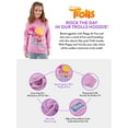 thumbnail image 5 of Trolls Girls Poppy Hoodie Pink Sizes 4-10, 5 of 5