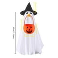 thumbnail image 3 of Gallickan Halloween Porch Decoration, Pumpkin and Ghost Goose Lawn Figure, Spooky Yard and Garden Decor for Fall Holiday Party, White, 3 of 6