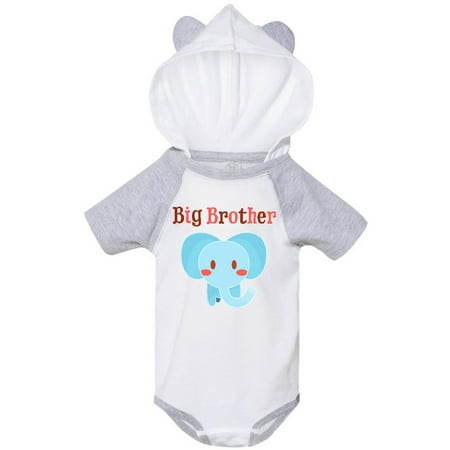 

Inktastic Big Brother elephant Gift Baby Boy Bodysuit