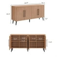 thumbnail image 3 of Manhattan Comfort Jodie Sideboard made from Engineered Wood in Maple, 3 of 7