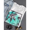 thumbnail image 3 of Summer Beach Emerald Watercolor T-Shirt Women -Image by Shutterstock, Female x-Large, 3 of 4