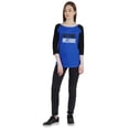 thumbnail image 4 of Inkmeso T-Shirt Raglan pour Femmes à Manches 3/4 Heureux Motivationnel Citation Nothing Haut en Jersey Graphique, 4 of 7