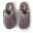 thumbnail image 4 of Fireside By Dearfoams Women's Shelly Beach Genuine Shearling Fuzzy Scuff Slipper, 4 of 6