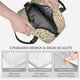 thumbnail image 3 of Fotbe Travel Bolsa de Almuerzo con Estampado, Lonchera Aislada, Contenedores de Comida Reutilizables Tipo Cooler a Prueba de Fugas, 3 of 7