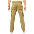 thumbnail image 2 of X RAY JEANS Mens Belted Classic Fit Cargo Pants, New Khaki, 34X30, 2 of 6