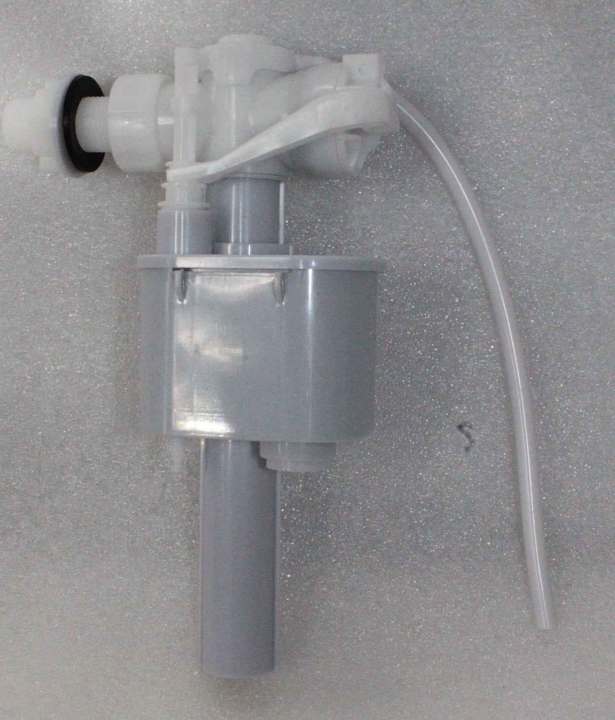 Inside of tank water line connection. Universal Side mount Fill Valve, Toilet fill Valve for