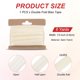 thumbnail image 2 of Cinta de sesgo de doble pliegue Uxcell 1/3 de pulgada x 6 yardas cinta preplegada beige blanco, 2 of 5
