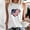 White womens 4th of july tank tops, variant on Wycnly Womens 4th of July Tank Tops Independence Day Patriotic Shirts Loose Fit Racerback Vest Summer Fashion Heart American Flag Print Crewneck Sleeveless Blouse Gray s