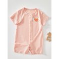 thumbnail image 7 of WIBACKER Baby Rayon Pajamas Unisex Babe Short Sleeve Footless Sleeper Baby Girls Boys Summer Snap-Up Rompers Pjs, 7 of 7