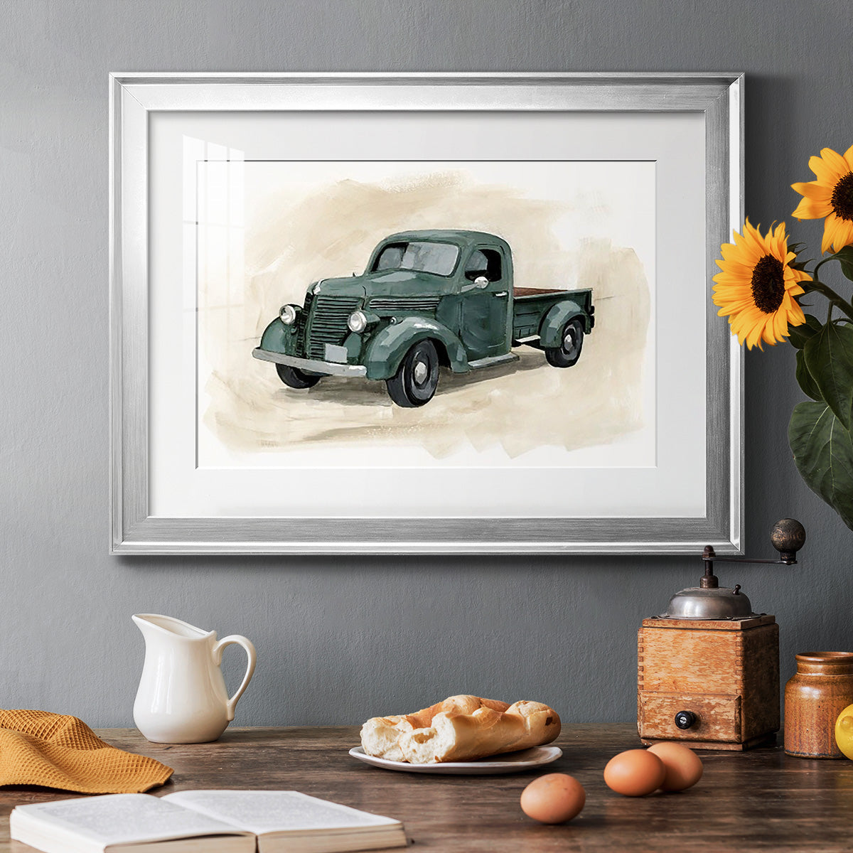 Pickup II Premium Framed Print - Ready to Hang