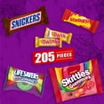thumbnail image 3 of Snickers, Skittles Gummies & More Halloween Candy Bulk Assortment - 205 Ct Bulk Bag, 3 of 12