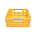 thumbnail image 5 of Set Of 24 Plastic Storage Bin 11.8"x 8.5"x 3.3" Classroom Storage Basket Cabinet, 5 of 18