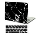 thumbnail image 3 of KSK KAISHEK Only Compatible MacBook Pro 14" Case 2023/2022/2021 Rel. Model M2 A2779 & A2442 M1, Plastic Hard Shell Case Cover + Black Keyboard Cover, Marble A 106, 3 of 5