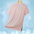 thumbnail image 6 of Workout Shirts for Men Plus Size Cooling Performance T-Shirt Gradient Print Short Sleeve Moisture Wicking Breathable Athletic Tops Size M-5XL, 6 of 9