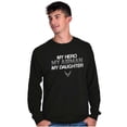 thumbnail image 5 of US Air Force Hero Airman Daughter Long Sleeve TShirt Men Women Brisco Brands S, 5 of 6