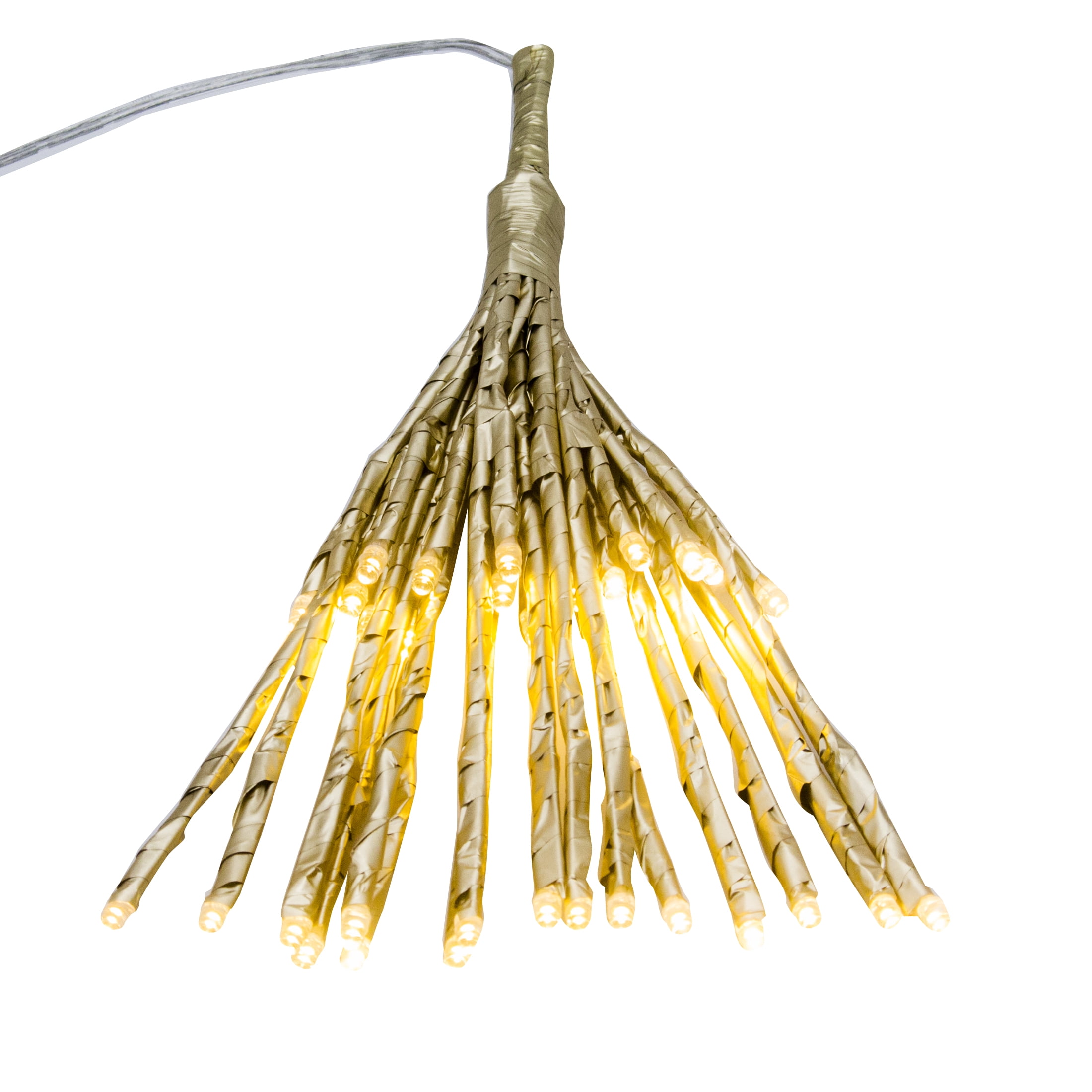 32 Warm White LED Branches Starburst Christmas Decoration, by Holiday Time