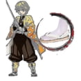thumbnail image 5 of Anime Demon Slayer Cosplay Shoes Kimetsu No Yaiba Kamado Clogs Sandals Flip Flop Lucky_b, 5 of 5