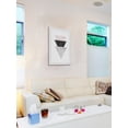 thumbnail image 3 of Marmont Hill Inc Marmont Hill - 'Triangle Stack' by Diana Alcala Framed Painting Print - Multi, 3 of 4