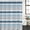 Grey blue, grey, variant on Beige Navy Blue Striped Shower Curtain Set - Small 36" x 72" Washable Bathtub Curtain with 12 Hooks, Farmhouse Stripes Modern Abstract Art Waterproof Fabric Shower Curtains for Bathroom/Bathtub