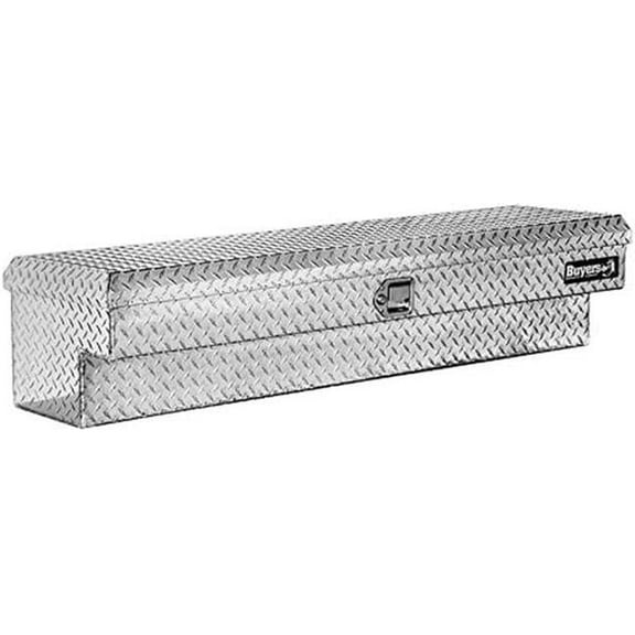 Buyers Products BUY1713005 13 x 16 x 36 in. Diamond Tread Aluminum Losider Truck Box, Silver