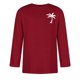thumbnail image 3 of Camisas de Manga Larga para Hombres Imprimir Casual Cuello Redondo Blusa de Manga Corta, Camisas de Lino para Hombres, 3 of 4
