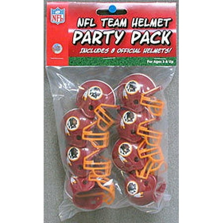- Washington Redskins Team Helmet Party Pack