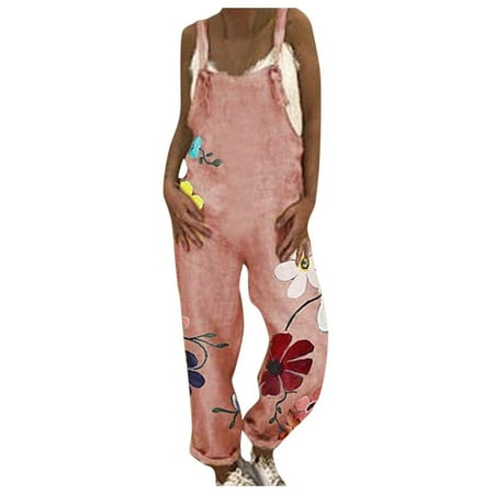 

Women Plus Size Overalls Casual Loose Dungarees Romper Baggy Playsuit Jumpsuit Womens Fashion Overalls Stripes And Arrows Jumpsuit