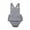 Grey, variant on Toddler Baby Cotton Romper Newborn Jumpsuit Infant Sleeveless Backless Overalls Outfits for Boys Girls