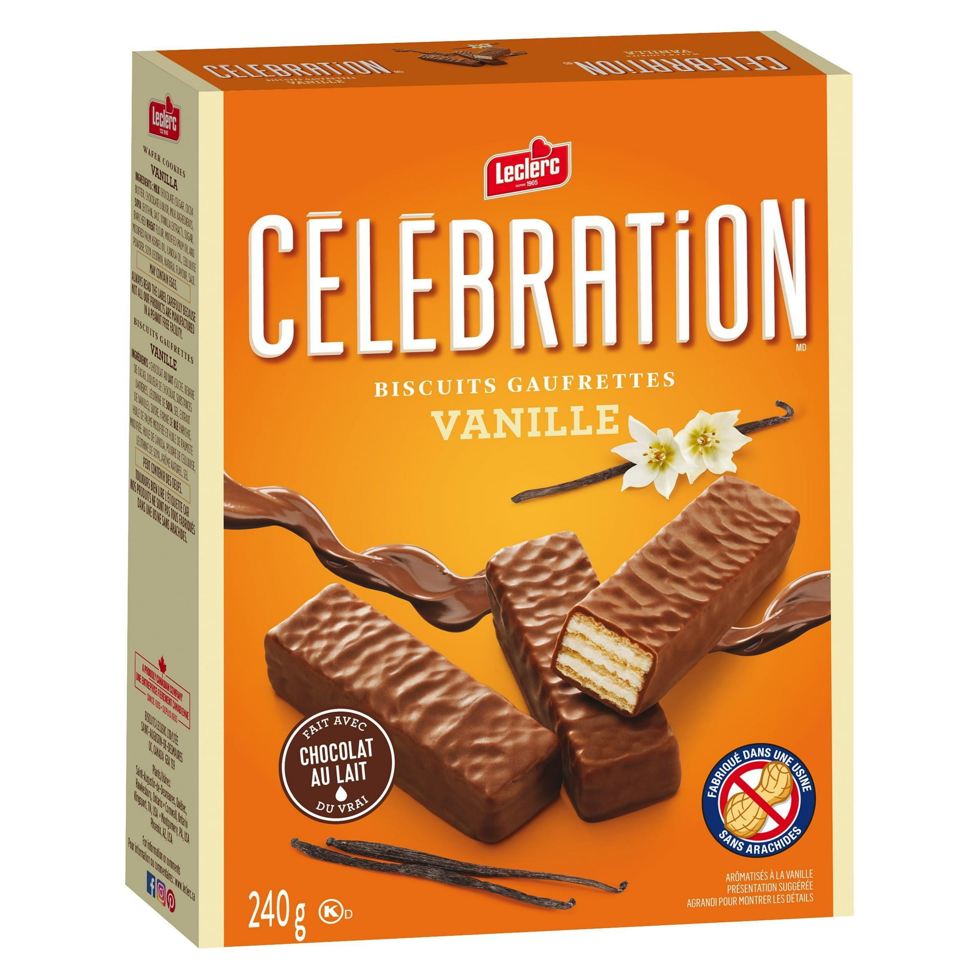 Celebration Leclerc Vanilla Wafer Cookies