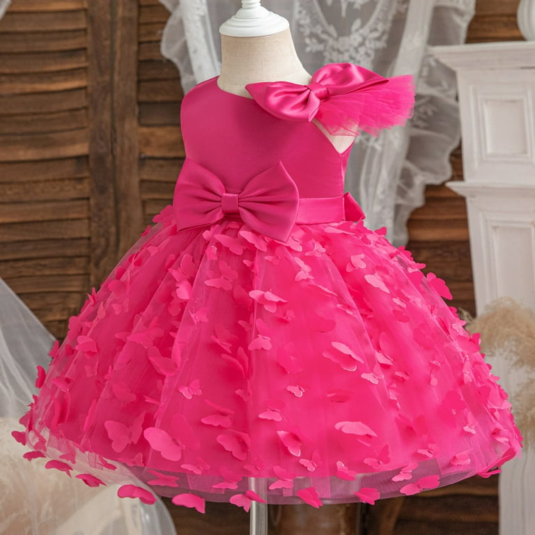 Toddlers Dresses Flower Girl Dress Toddler Sleeveless Tulle