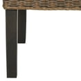 thumbnail image 7 of SAFAVIEH Arjun 18''H Wicker Dining Chair Brown/ Multi, 7 of 7