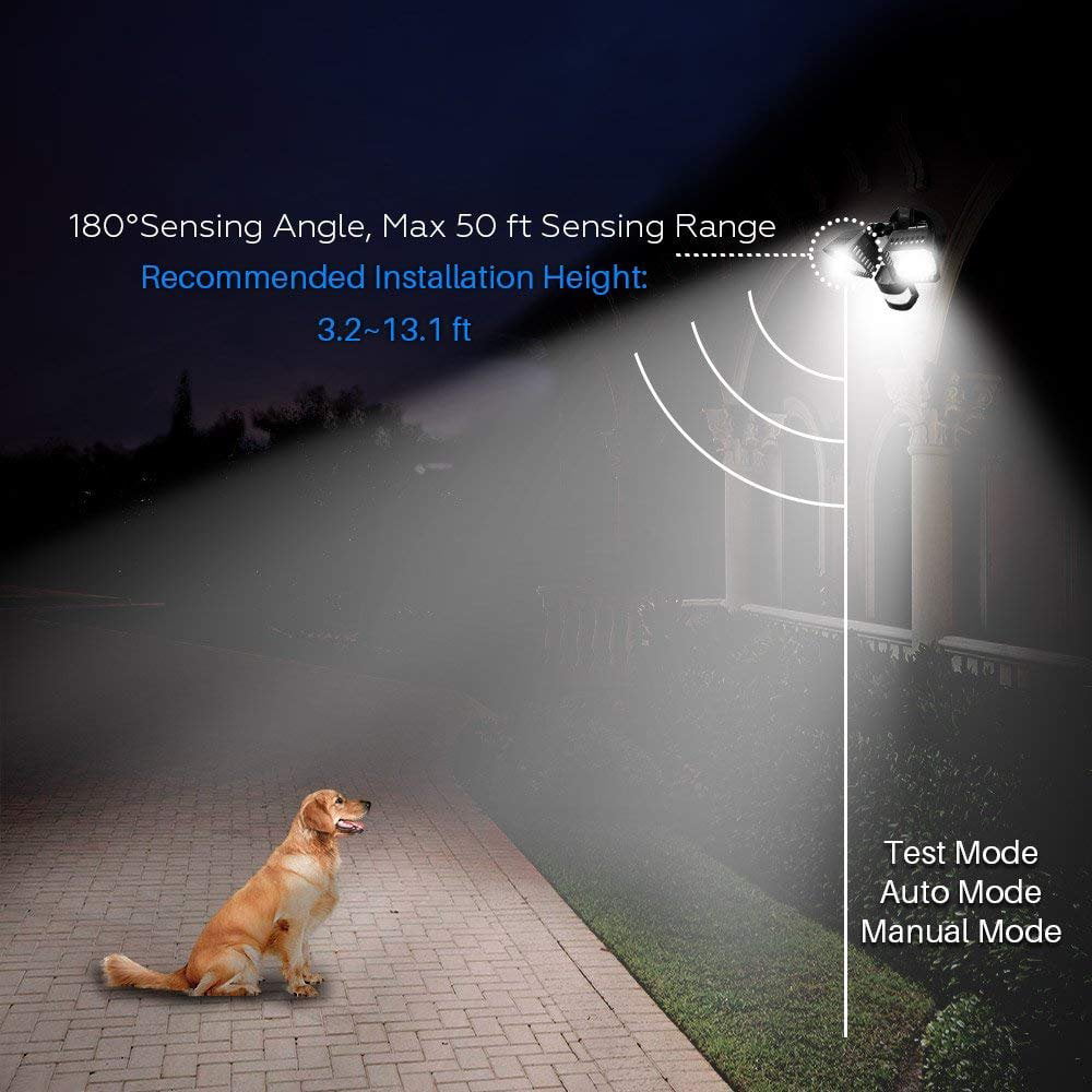 SANSI LED Outdoor Motion Sensor Security Light 3400lm Bright 30W 250W Equiv WR 