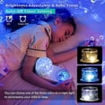 thumbnail image 4 of BR Ocean Light Proyector Luz Nocturna para Niños, Luz Nocturna para Bebé Giratoria 360° con 6 Películas, Temporizador y Luces Sensoriales, Luz Proyector de 6 Colores para Niños, 4 of 5