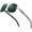 706BlackStripe Shell, variant on Really Buffalo Horn Sun Glasses Natural Mussel Shell Rimless Buffs Sunglasses 706